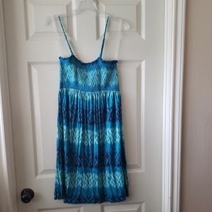 Mudd dress. Size L. Aqua